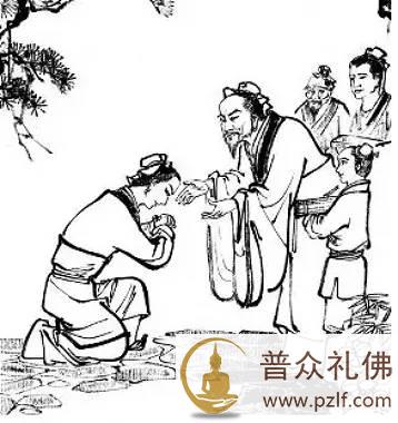 古代高僧的尊师重道